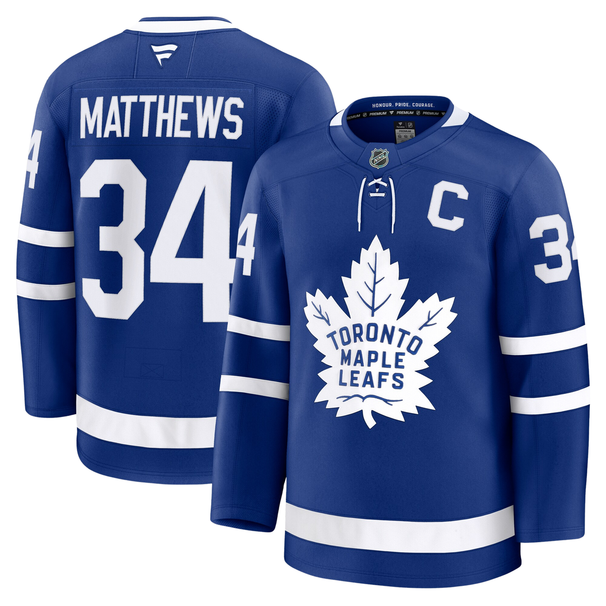 Auston Matthews Toronto Maple Leafs Fanatics Premium Home Jersey