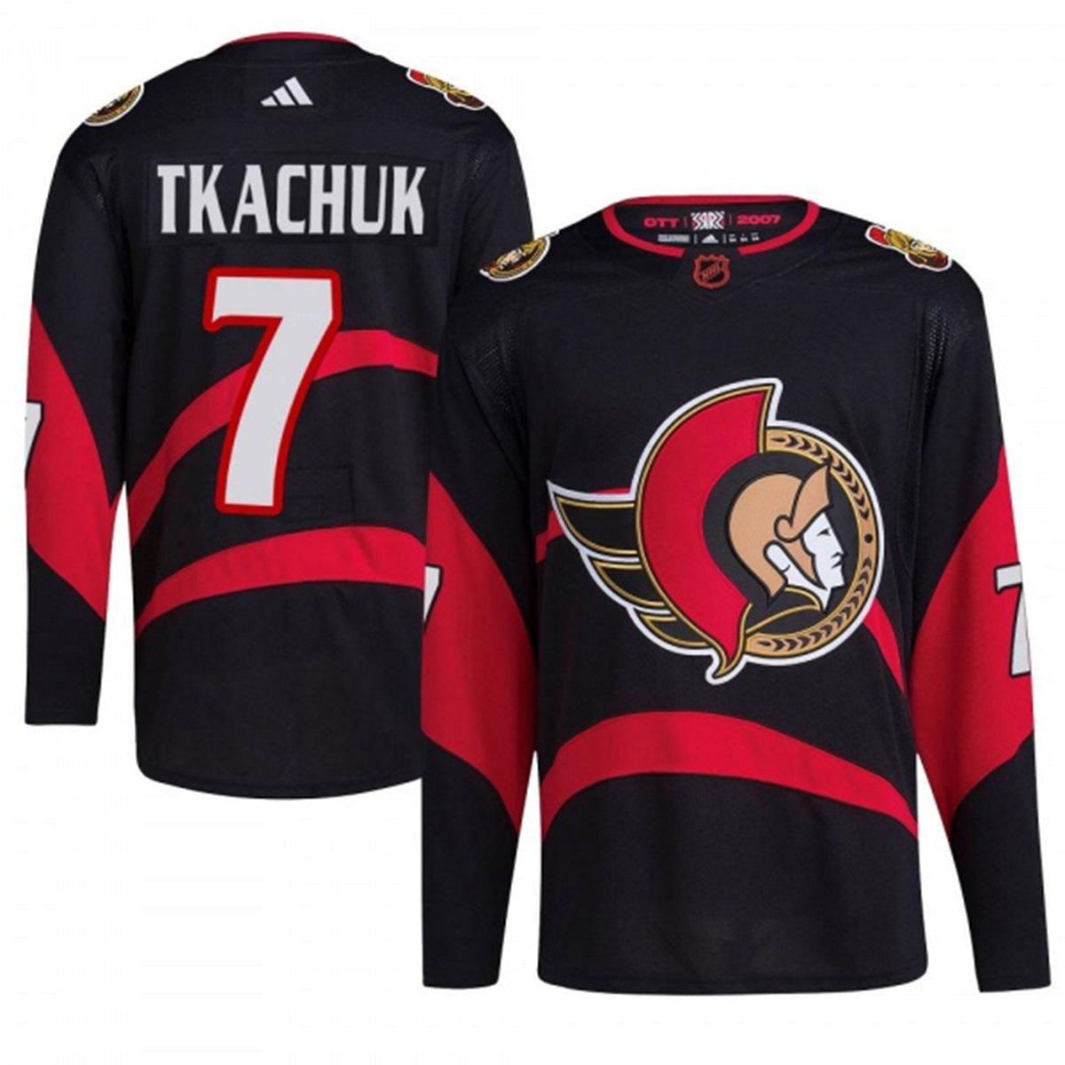 Brady Tkachuk Ottawa Senators 7 Jersey