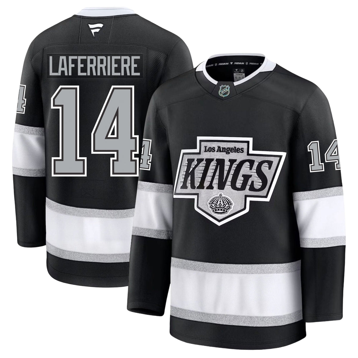 Alex Laferriere Los Angeles Kings Fanatics Premium Home Jersey