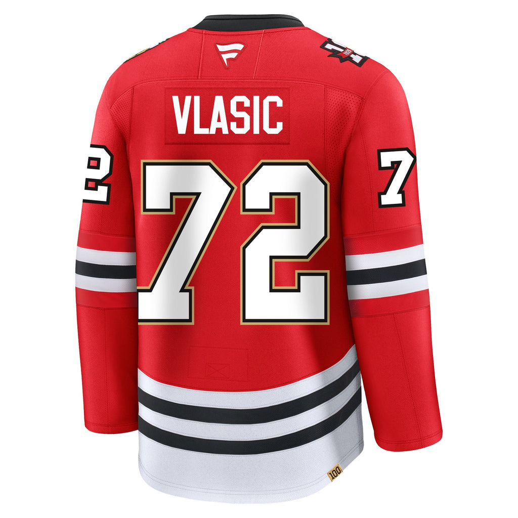 Alex Vlasic Chicago Blackhawks Fanatics Centennial Premium Jersey