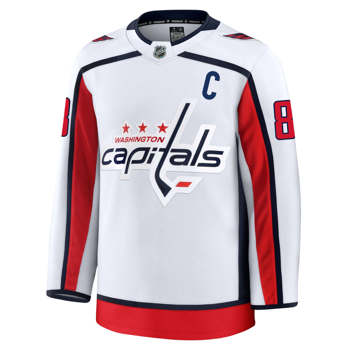 Alex Ovechkin Washington Capitals Fanatics Premium Away Jersey