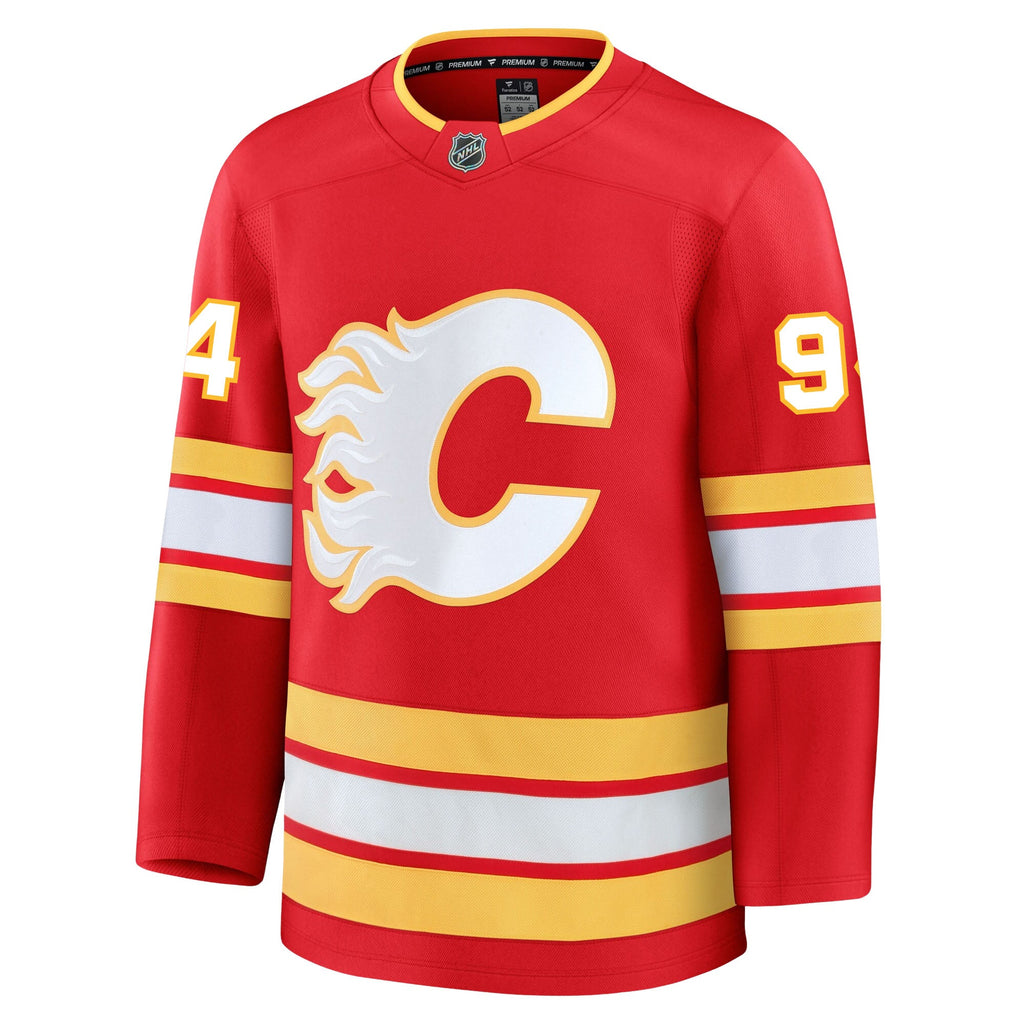 Brayden Pachal Calgary Flames Fanatics Premium Home Jersey