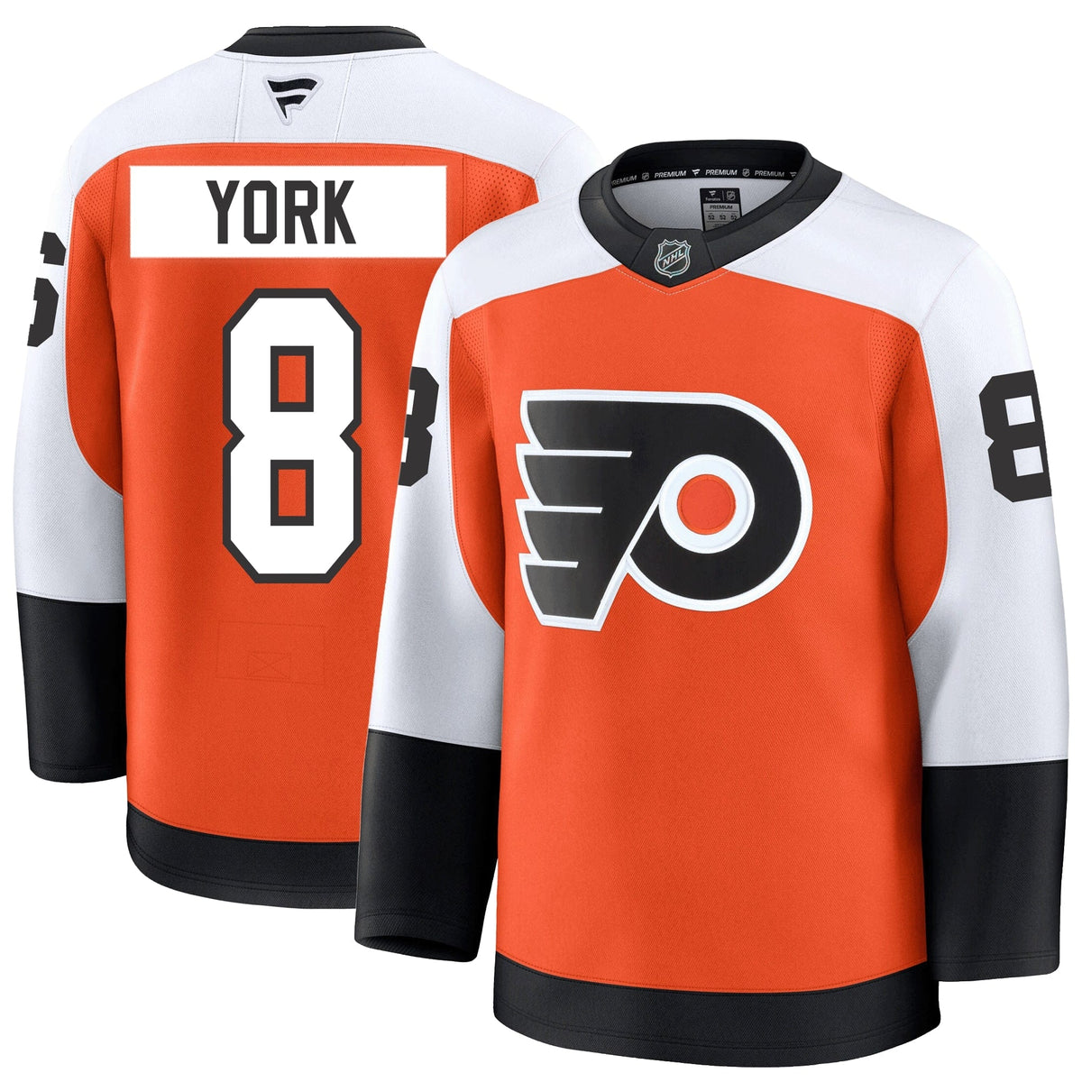 Cam York Philadelphia Flyers Fanatics Premium Home Jersey