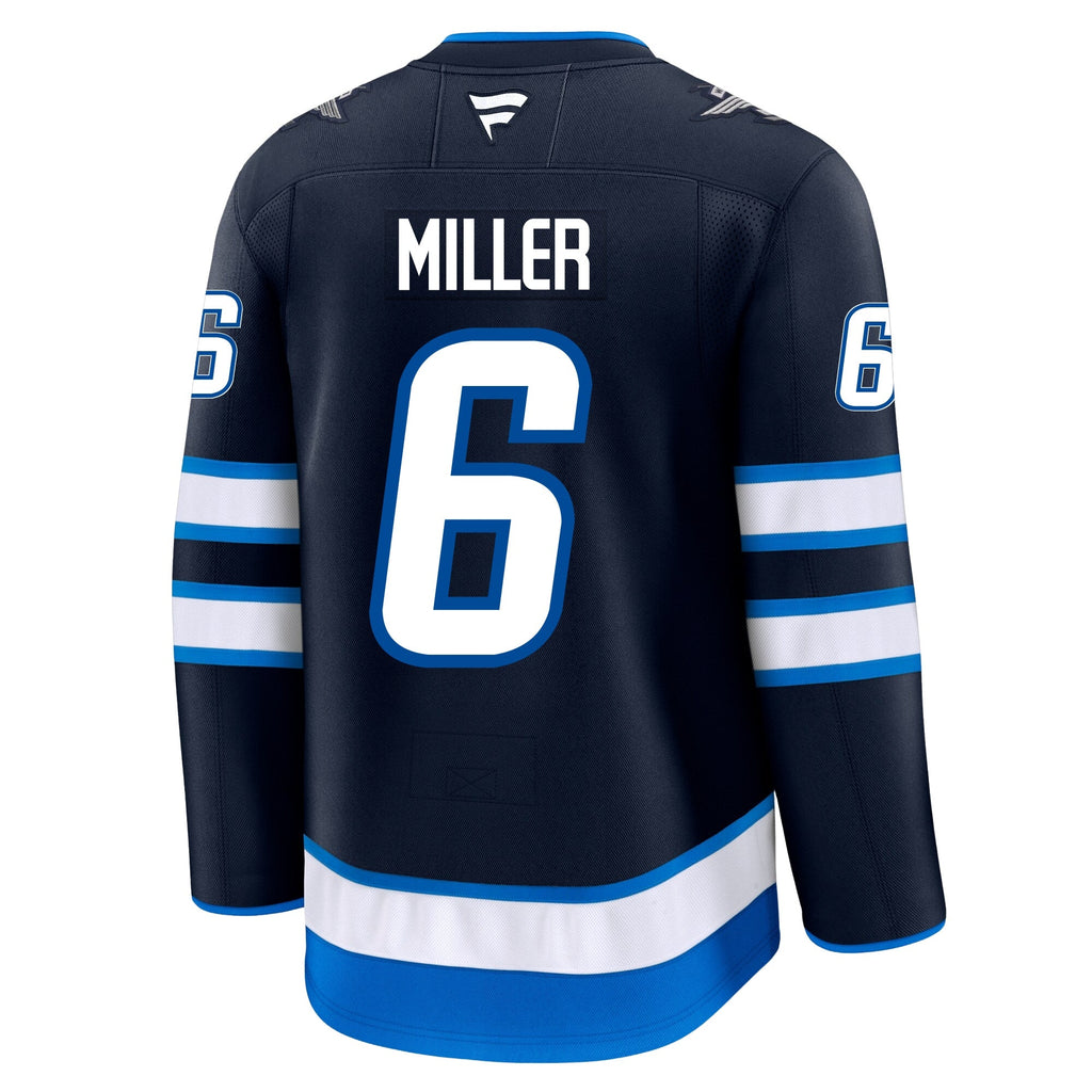 Colin Miller Winnipeg Jets Fanatics Premium Home Jersey