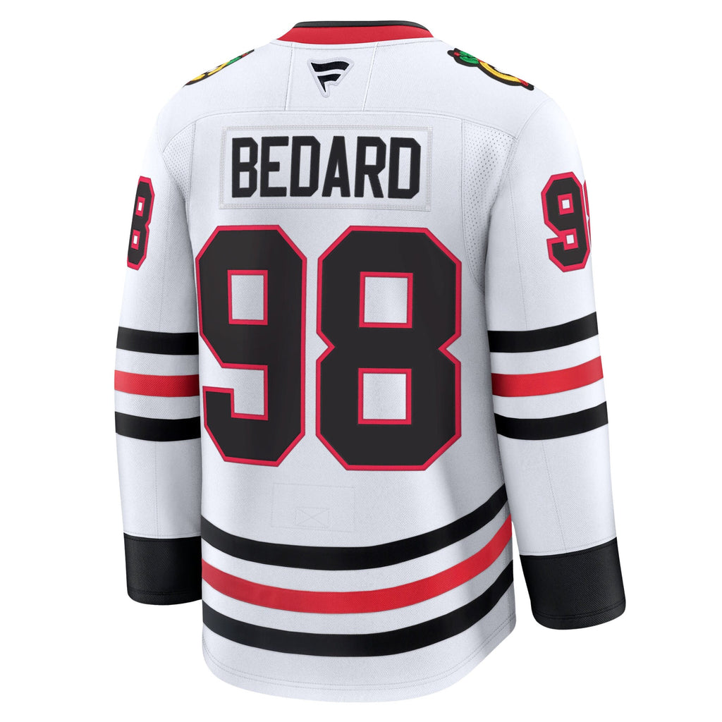 Connor Bedard Chicago Blackhawks Fanatics Premium Away Jersey